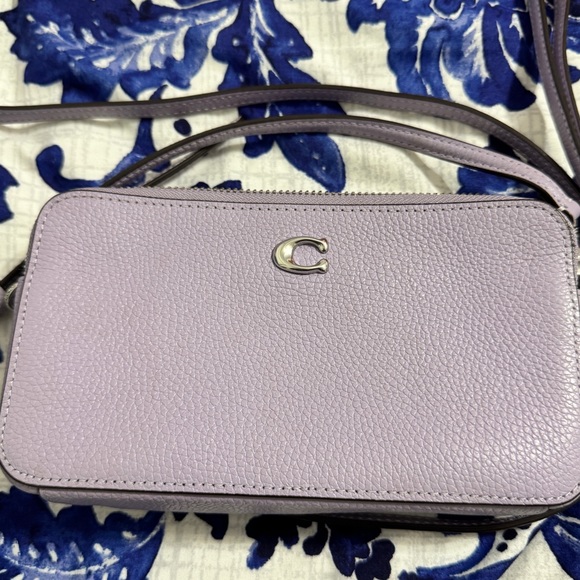 Coach Kira double large wallet wristlet bag with strap like new - Picture 13 of 13